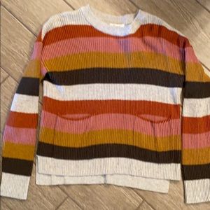 Madewell striped sweater
